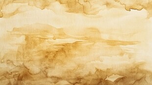 金色水彩风格抽象背景图