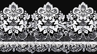 复古精美白色蕾丝花纹图案