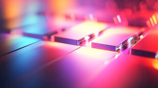 炫彩科技方块的光影魅力