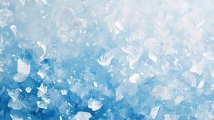 梦幻蓝色碎冰背景纹理