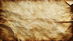 复古褶皱旧纸张纹理