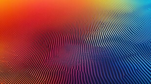 炫彩波纹抽象背景图案