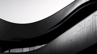 现代建筑的独特曲线之美