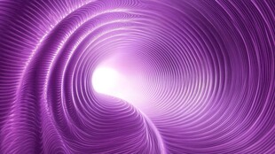 紫色梦幻漩涡隧道背景图