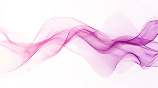 梦幻紫色飘带烟雾背景图