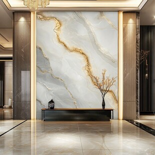 大理石玄关墙 尽显奢华格调