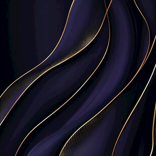 深邃蓝金交织动感线条