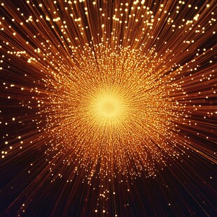 璀璨光纤光芒绽放