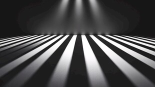 黑白光影条纹舞台背景