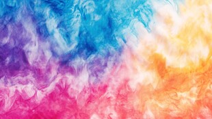 梦幻多彩水彩纹理背景