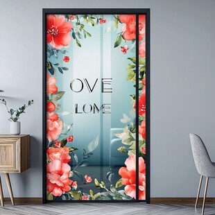 浪漫花卉门饰 爱意满满