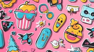 缤纷卡通贴纸大集合