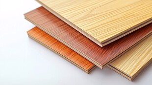 多样木质板材展示