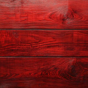 红色实木纹理木板背景