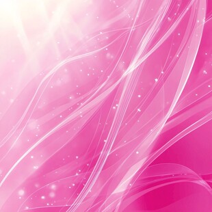 梦幻粉色飘逸线条背景图