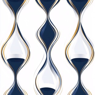 几何波纹图案 时尚装饰元素