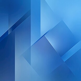 蓝色几何渐变抽象背景图