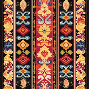 民族风几何图案装饰纹样