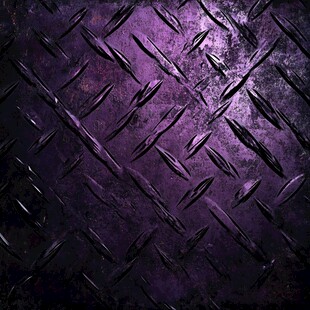 紫黑色金属菱格纹理背景