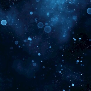 梦幻蓝色星空光斑背景图