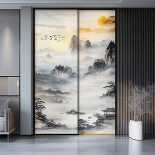 中式山水移门 雅致意境