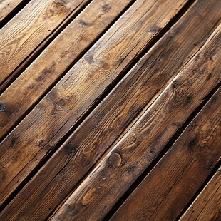 复古木质地板纹理特写