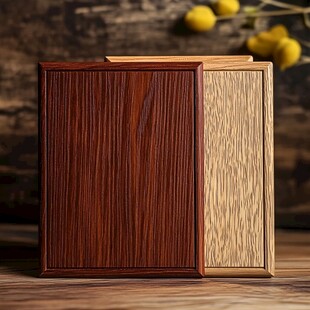 两款精美木质柜门展示