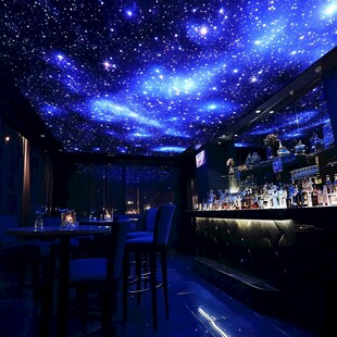 星空主题酒吧梦幻空间