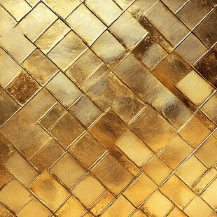 金色菱格纹奢华质感背景