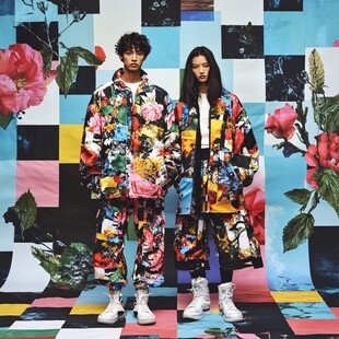 时尚潮人多彩穿搭展示