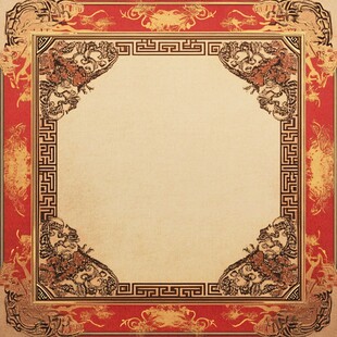 古典中式边框图案设计
