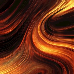炫彩流动的火焰质感背景