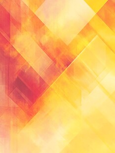 暖色调几何抽象背景图