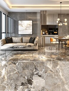 现代简约风大理石客厅空间