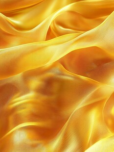 金黄绸缎 柔美飘逸质感