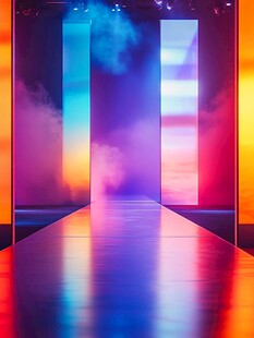 绚丽多彩的梦幻舞台空间