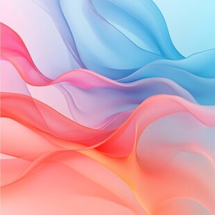 梦幻渐变色彩流动背景图
