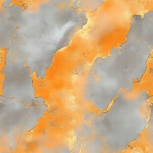 橙灰交织的抽象纹理图案