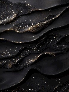 黑金波浪纹理背景素材