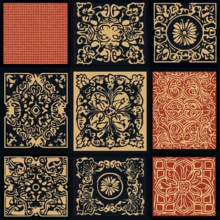 复古中式传统花纹图案集