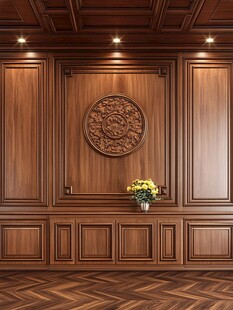 木质墙面装饰 精致空间