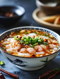 香辣虾仁汤面