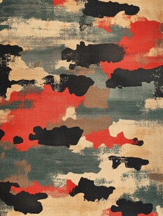 抽象迷彩风艺术图案背景