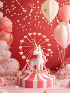 梦幻独角兽主题派对场景