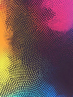 渐变网点绚丽背景图案
