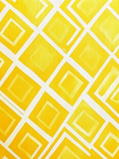 黄色几何方格图案背景