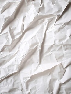 皱巴巴的白色纸张纹理