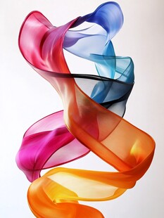 绚丽多彩的流动色带