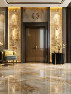 奢华大气的入户门装修设计