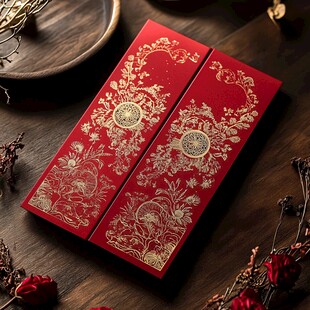 喜庆中式红包 精致传统风